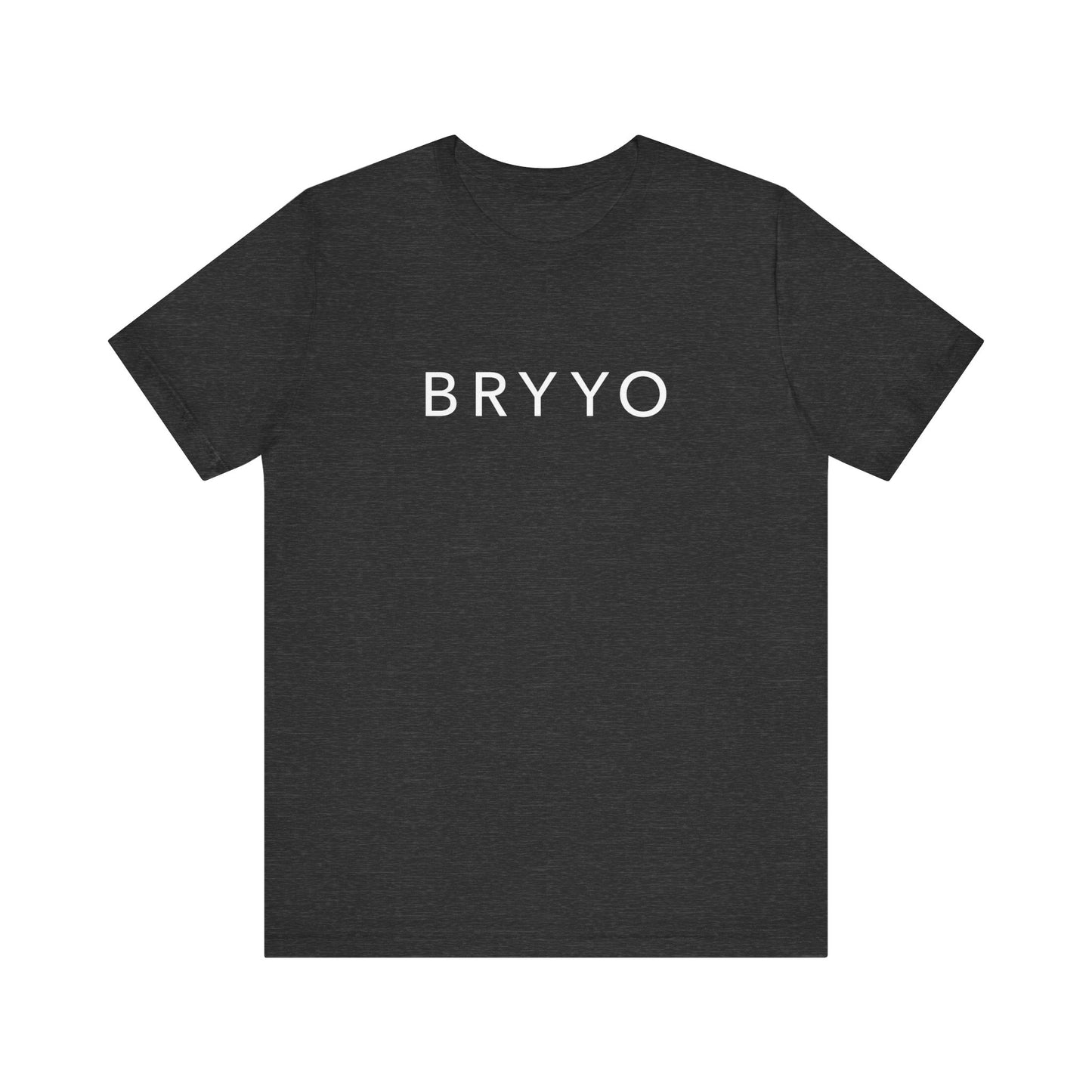 Bryyo Logo - Dark Heather Grey Shirt