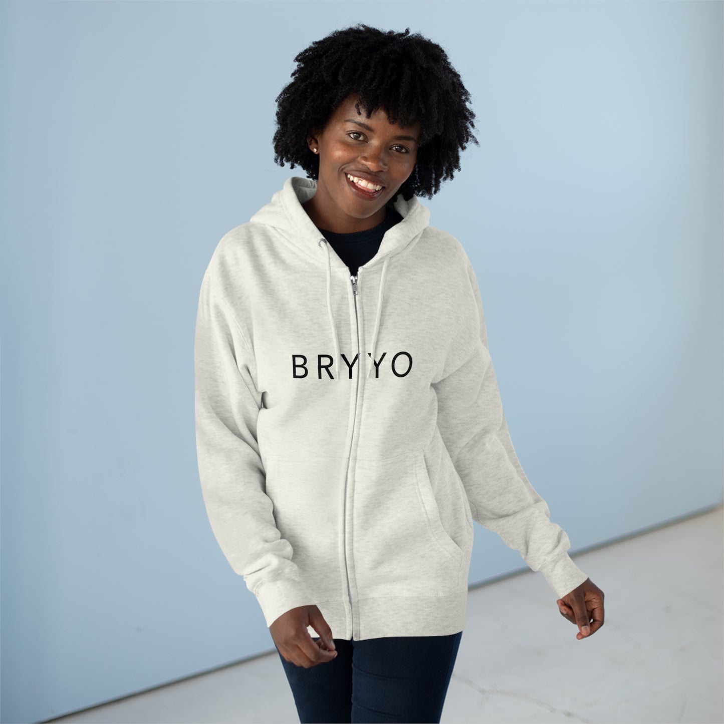 Bryyo Logo - Oatmeal Hoodie